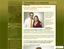 Tablet Screenshot of colombiaaltablero.wordpress.com