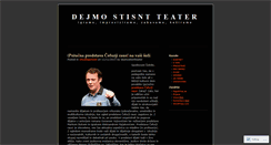 Desktop Screenshot of dejmostisntteater.wordpress.com