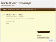 Tablet Screenshot of istanbulevdenevenakliyatsec.wordpress.com