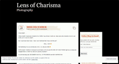 Desktop Screenshot of lensofcharisma.wordpress.com