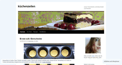 Desktop Screenshot of kuechenzeilen.wordpress.com