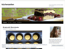 Tablet Screenshot of kuechenzeilen.wordpress.com