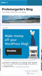 Mobile Screenshot of profemargarita.wordpress.com