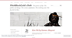 Desktop Screenshot of pitchblackgold.wordpress.com