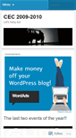 Mobile Screenshot of cec09gordon.wordpress.com