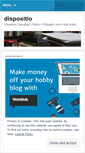 Mobile Screenshot of dispositio.wordpress.com