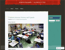 Tablet Screenshot of experiencinguganda.wordpress.com