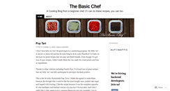 Desktop Screenshot of basicchef.wordpress.com