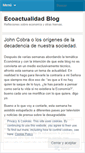 Mobile Screenshot of ecoactualidad.wordpress.com