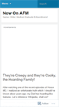 Mobile Screenshot of afmsb.wordpress.com