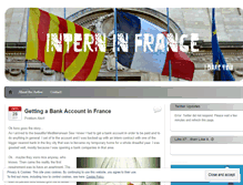 Tablet Screenshot of intershipinfrance.wordpress.com