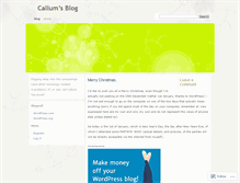 Tablet Screenshot of callumh.wordpress.com