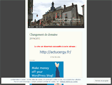 Tablet Screenshot of jouylemoutier.wordpress.com