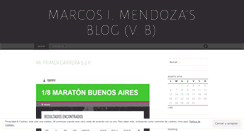 Desktop Screenshot of marcosmendoza.wordpress.com