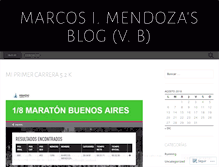 Tablet Screenshot of marcosmendoza.wordpress.com
