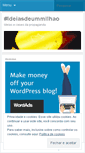 Mobile Screenshot of ideiasdeummilhao.wordpress.com