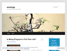 Tablet Screenshot of emeloge.wordpress.com