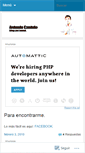Mobile Screenshot of antoniocastelo.wordpress.com