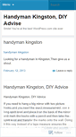 Mobile Screenshot of handymankingston.wordpress.com