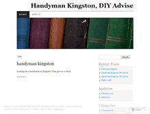 Tablet Screenshot of handymankingston.wordpress.com