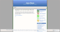 Desktop Screenshot of jayabaya.wordpress.com