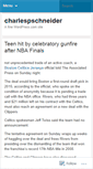 Mobile Screenshot of charlespschneider.wordpress.com