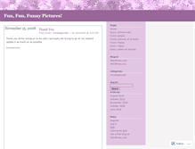 Tablet Screenshot of funfunfunnypictures.wordpress.com