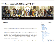 Tablet Screenshot of curtis9history.wordpress.com