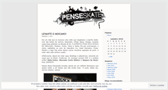 Desktop Screenshot of penseskate.wordpress.com