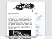 Tablet Screenshot of penseskate.wordpress.com