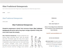 Tablet Screenshot of obattradisionalosteoporosis.wordpress.com