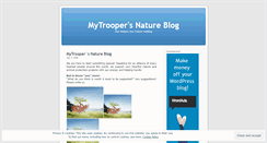 Desktop Screenshot of mytrooper.wordpress.com