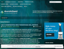 Tablet Screenshot of dravidvillamil.wordpress.com