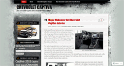 Desktop Screenshot of chevroletcaptiva2011.wordpress.com