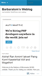 Mobile Screenshot of barbaratom.wordpress.com