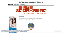 Desktop Screenshot of levracquier.wordpress.com