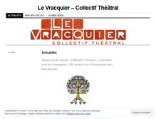 Tablet Screenshot of levracquier.wordpress.com