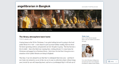 Desktop Screenshot of angellibrarian.wordpress.com
