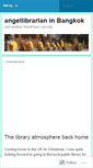 Mobile Screenshot of angellibrarian.wordpress.com