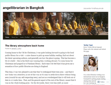 Tablet Screenshot of angellibrarian.wordpress.com