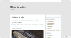 Desktop Screenshot of alcionsblog.wordpress.com