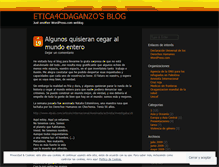 Tablet Screenshot of etica4cdaganzo.wordpress.com