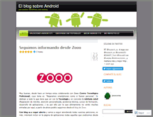 Tablet Screenshot of androidelibre.wordpress.com