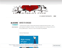Tablet Screenshot of heartbeatpdx.wordpress.com