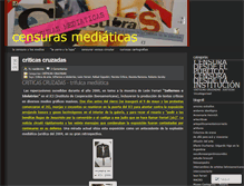 Tablet Screenshot of censurasmediaticas.wordpress.com