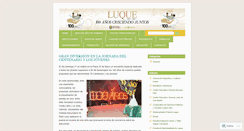 Desktop Screenshot of centenarioluque.wordpress.com