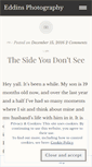 Mobile Screenshot of eddinsphotography.wordpress.com