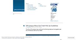 Desktop Screenshot of jwucommutes.wordpress.com