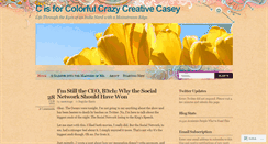 Desktop Screenshot of cisforcasey.wordpress.com