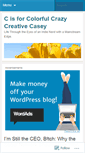 Mobile Screenshot of cisforcasey.wordpress.com